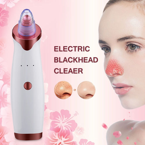 Electric Acne and Black Head Remover Vacuum Extractor Tool.  Pore Cleaner For Skin Care